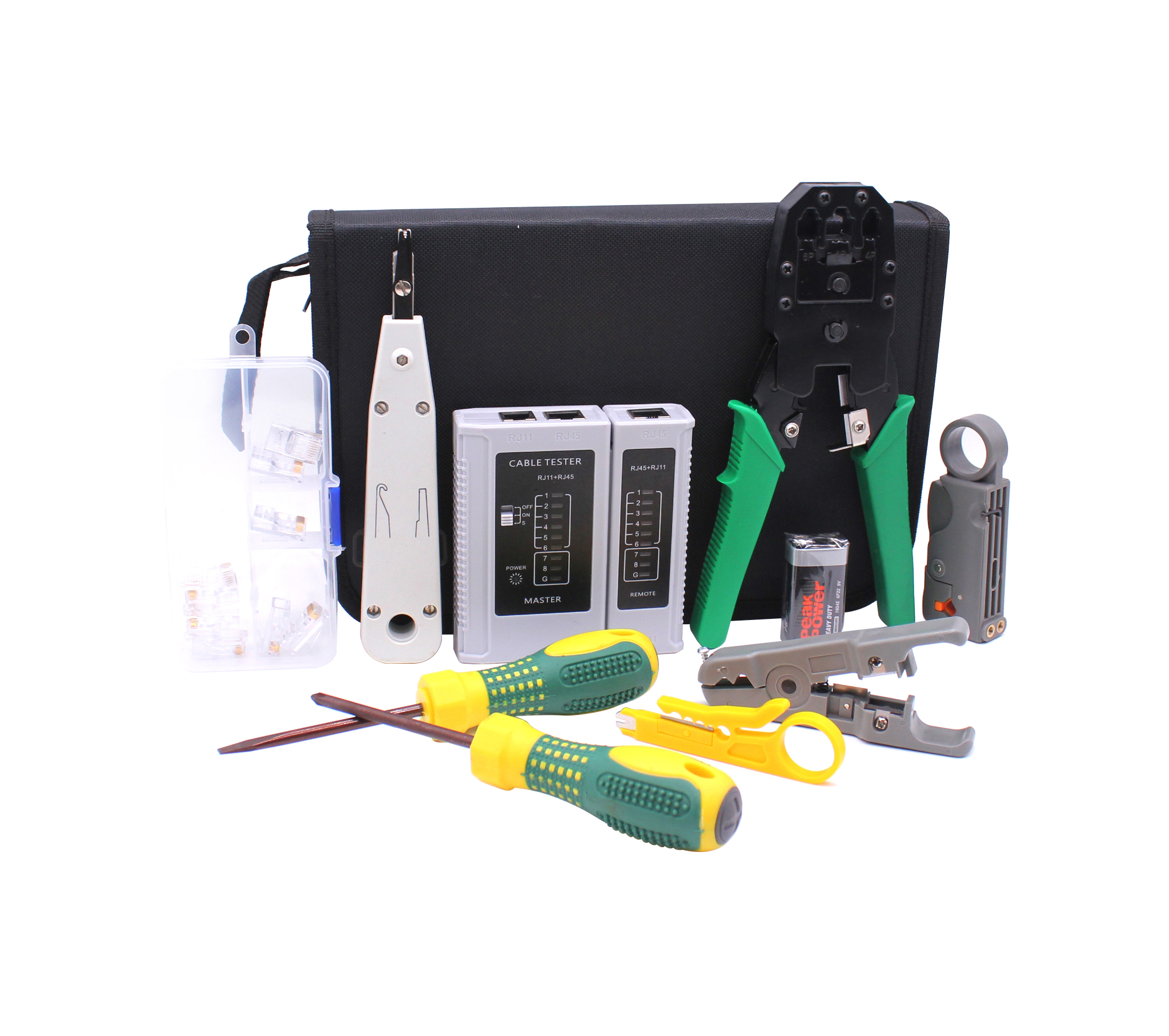 Network Tools Kit  including 11 pcs